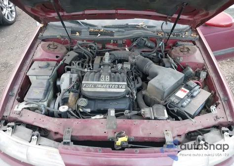 1992 Ford Taurus Gl из США, поврежденный, VIN 1FACP5745NA246175